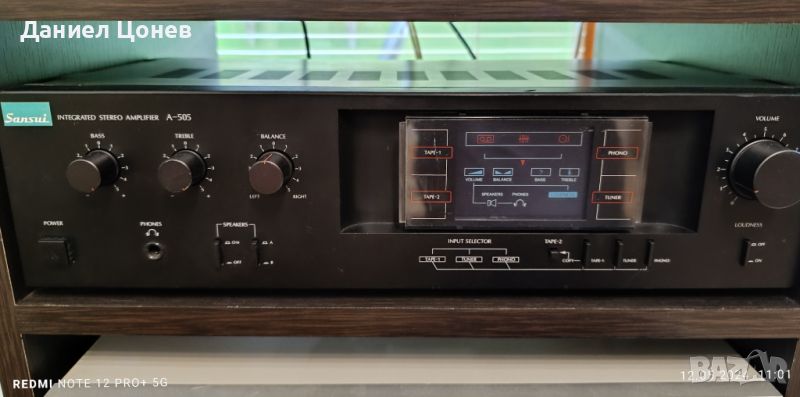 Усилвател SANSUI  A-505, снимка 1