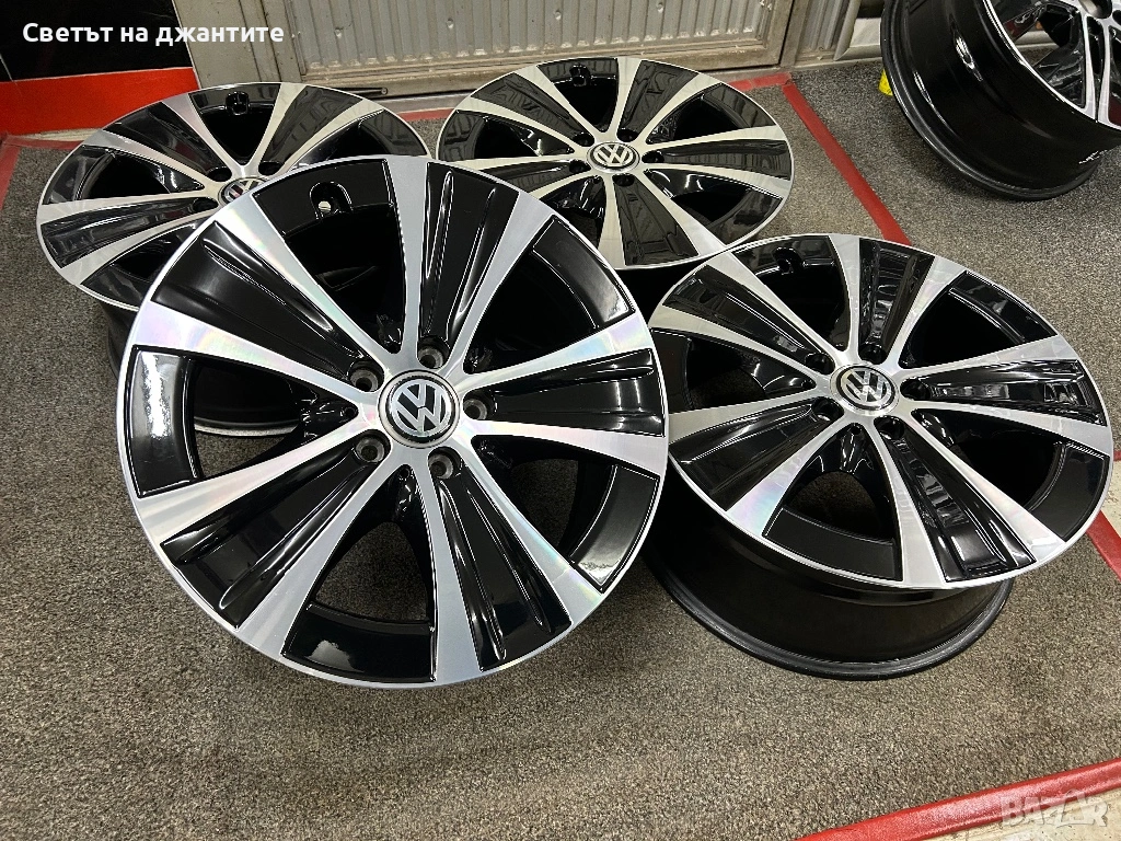 Джанти 18 цола 5х112 VW Golf 5 6 7 8 Caddy Touaran Passat Tiguan Skoda , снимка 1
