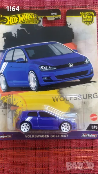 Hot Wheels Volkswagen Golf MK7, снимка 1