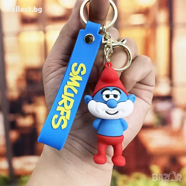 Ключодържател Смърфовете – Papa Smurf, снимка 1