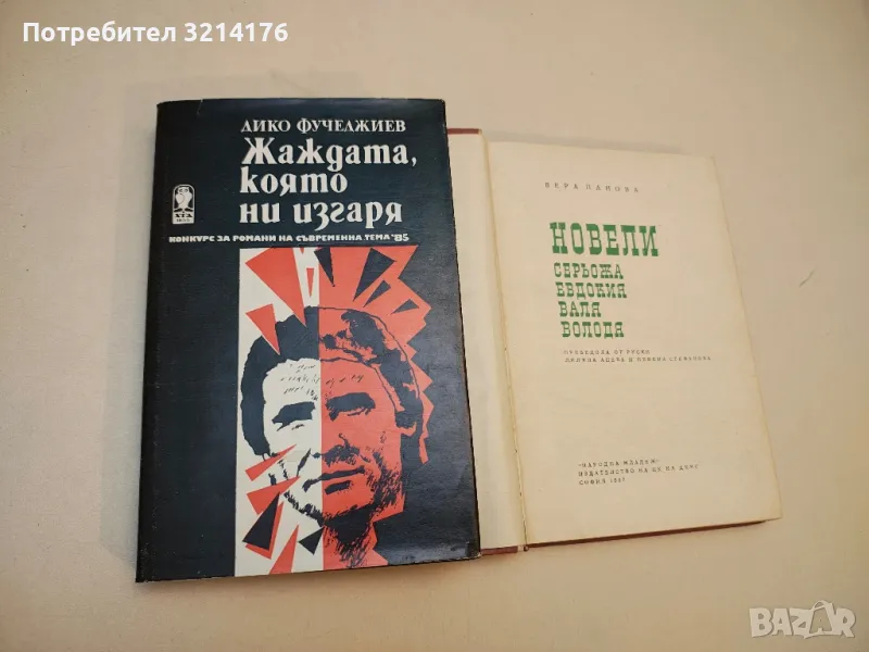Жаждата, която ни изгаря - Дико Фучеджиев, снимка 1