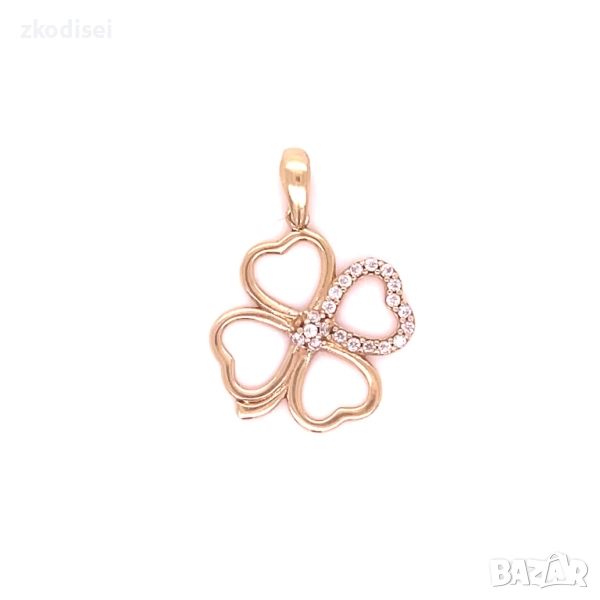 Златен медальон 1,02гр. 14кр. проба:585 модел:34816-1, снимка 1