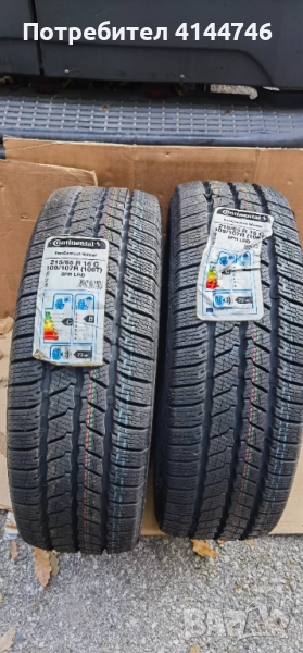 Чисто Нови 215 65 16c Continental, снимка 1