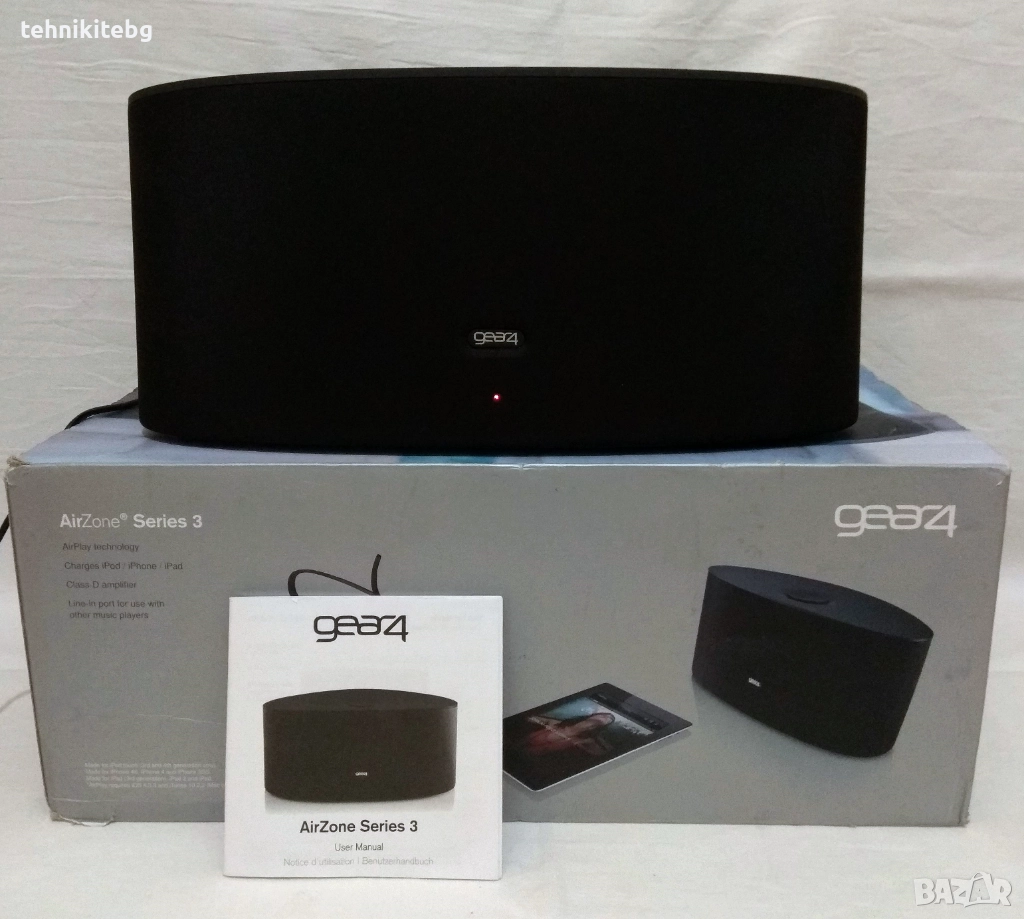 ⭐⭐⭐ Gear4 AirZone Series 3 ⭐⭐⭐  Чисто нова Bluetooth/Блутуут, Wi-Fi, USB, AirPlay тонколона, 16 вата, снимка 1