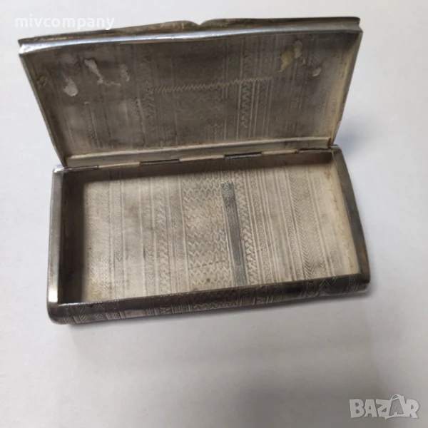 Сребърна табакера , снимка 1