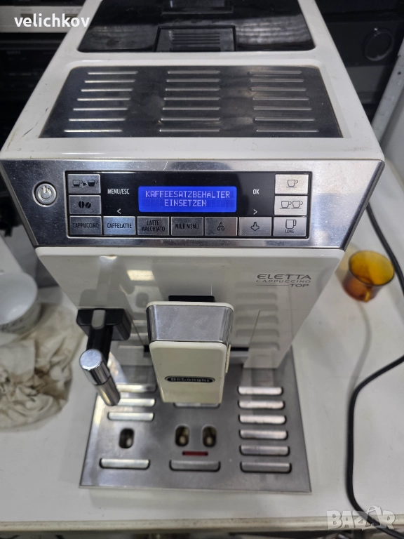 ☕ DeLonghi Eletta Cappuccino – автоматична кафе машина, снимка 1