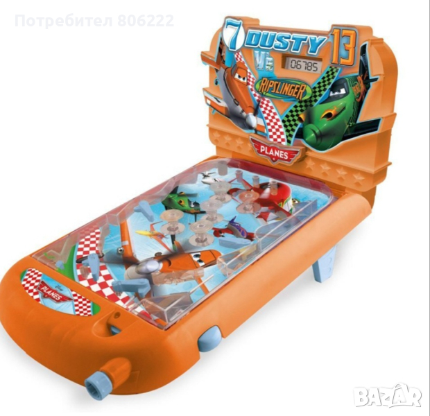 Детски флипер pinball пинбол самолетите, снимка 1