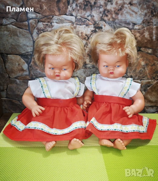 Ретро кукли близначки, снимка 1