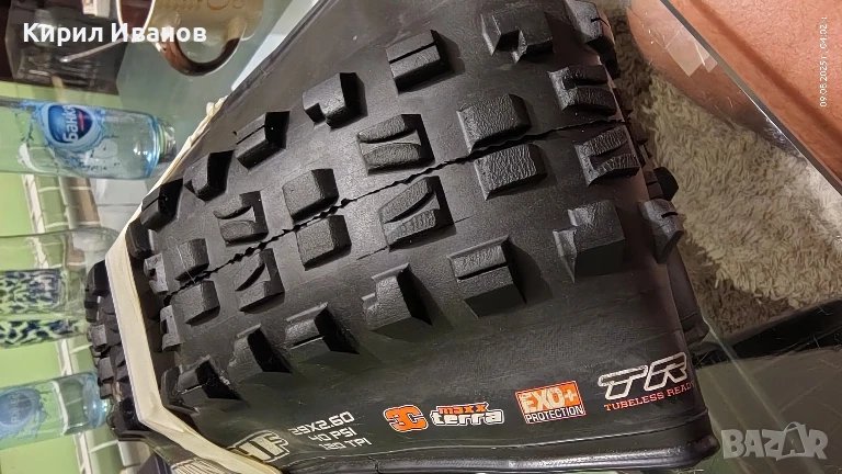 Maxxis Minion DHF 3C MAXX TERRA EXO+ТR, сгъваема 29 x 2.60, снимка 1