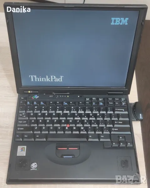 Ретро колекционерски Лаптоп IBM ThinkPad 600x Pentium 3 - 500 MHz 256MB RAM, снимка 1