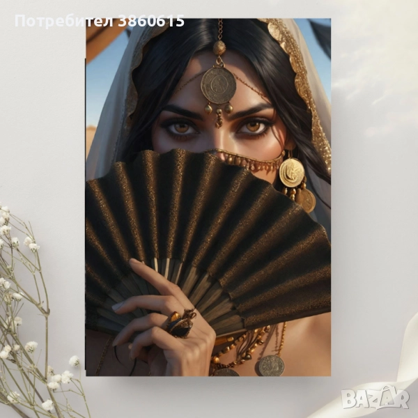 Shhht - Луксозна светеща картина , снимка 1