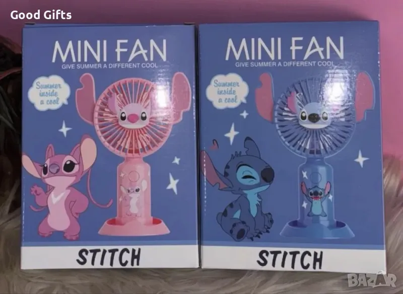 Мини Вентилатор Лило и Стич детска играчка Вентилатор Стич, снимка 1