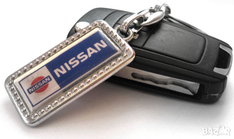 Автомобилен метален ключодържател / за Nissan Нисан / стилни елегантни авто аксесоари модели, снимка 1