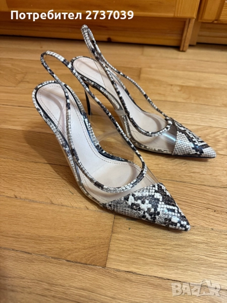 Zara дамски токове високи обувки , снимка 1