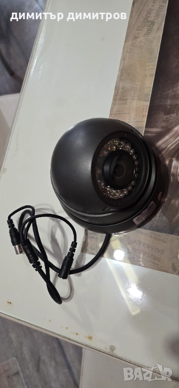 камера за видеонаблюдение цяла за ремонт или за части, снимка 1