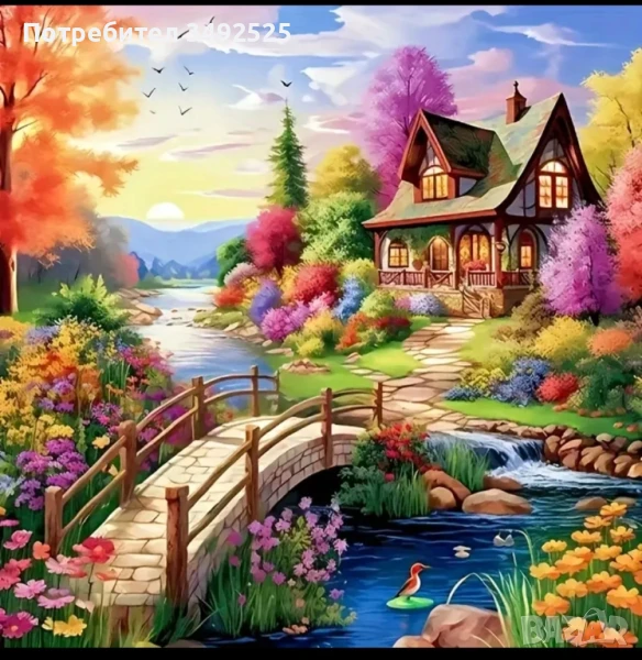 Диамантен гоблен за изработване , снимка 1