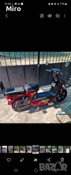 Ел. велосипед Фешън 72V , снимка 1