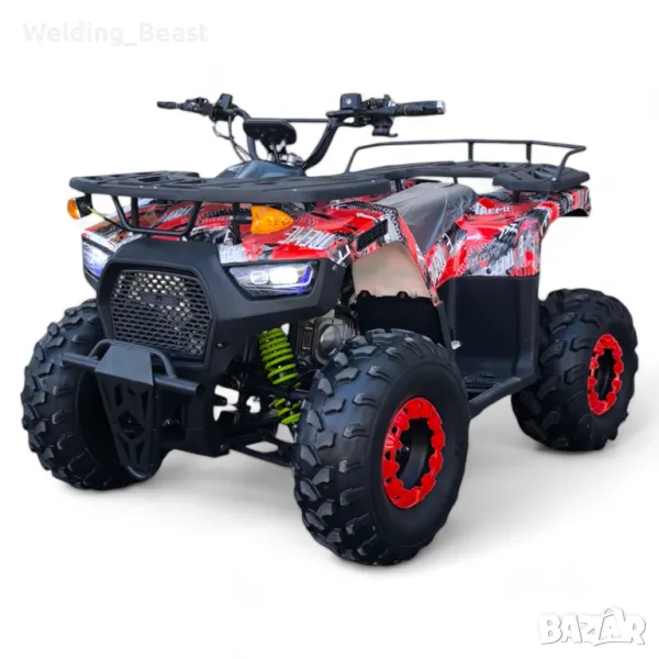 Бензиново АТВ/ATV 150cc/кубика MaxMotors Ranger RED, снимка 1