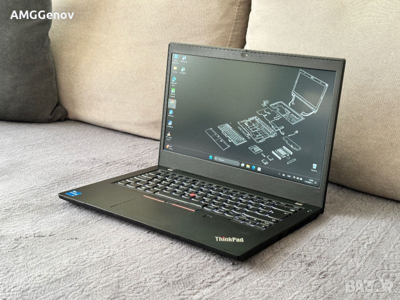 14’FHD IPS/i5-1135G7/16GB DDR4/Thinkpad L14 Gen2/256GB SSD, снимка 1