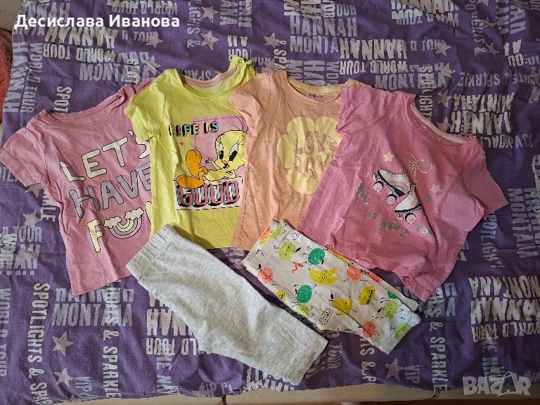 Лот от летни дрешки за ръст 86-92см., снимка 1