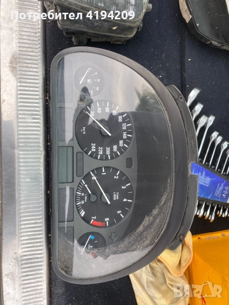 Е39 Халогени /компресор/табло , снимка 1