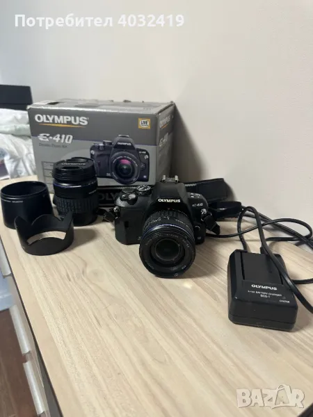 Фотоапарат Olympus E - 410 double zoom kit , снимка 1