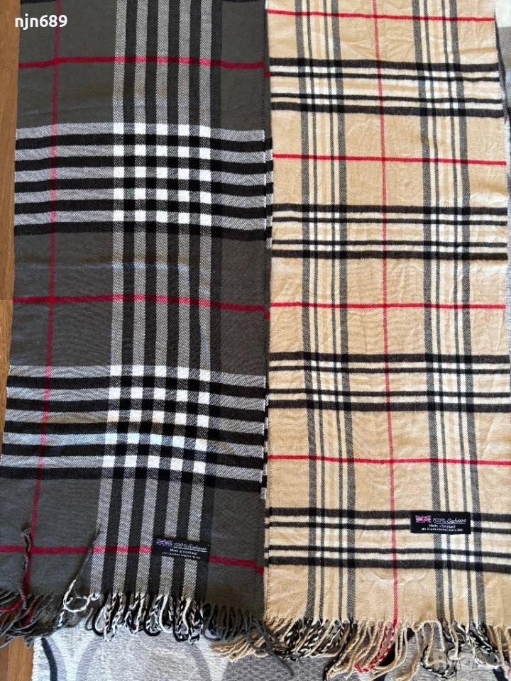 Шотландски 100% кашмир, снимка 1