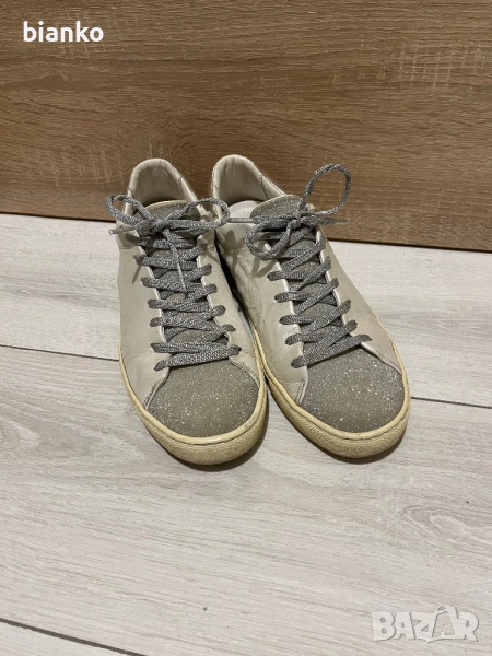 Кецове Crime London естествена кожа, снимка 1