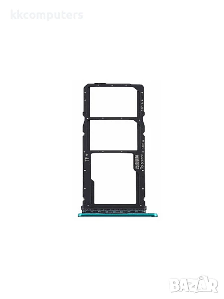 SIM държач Huawei Y7 2019 (DUB-LX1) Цвят: Green, снимка 1