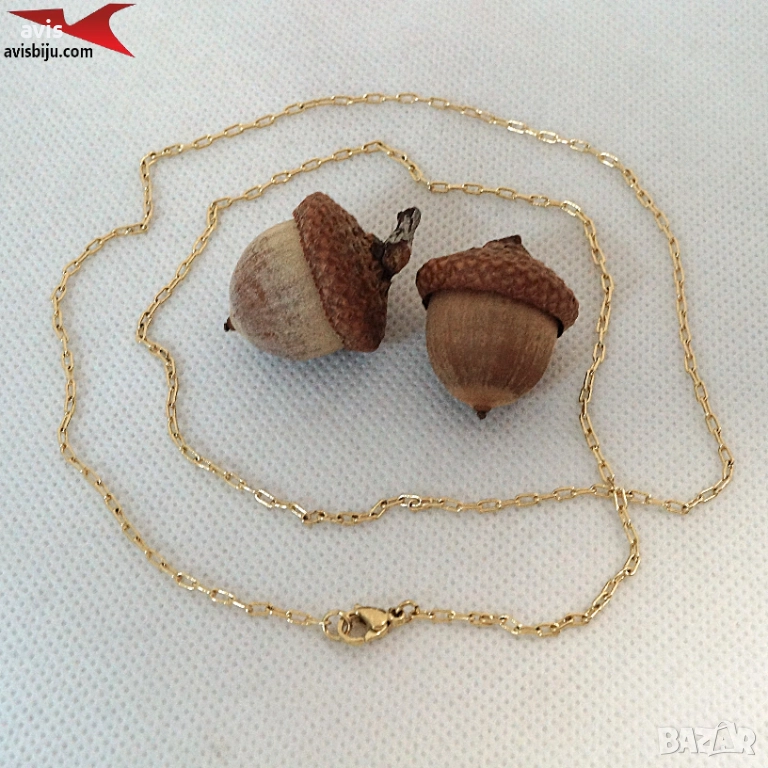 Синджир с 14К златно покритие 254553, снимка 1