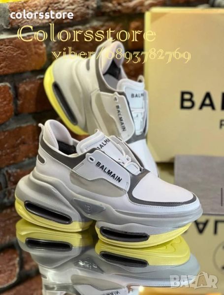 Дамски маратонки Естествена кожа Balmain код Br-Z55, снимка 1