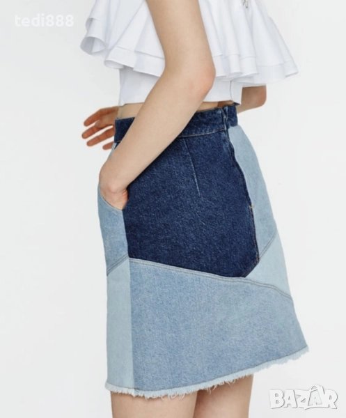 намаление нова дънкова пола, снимка 1