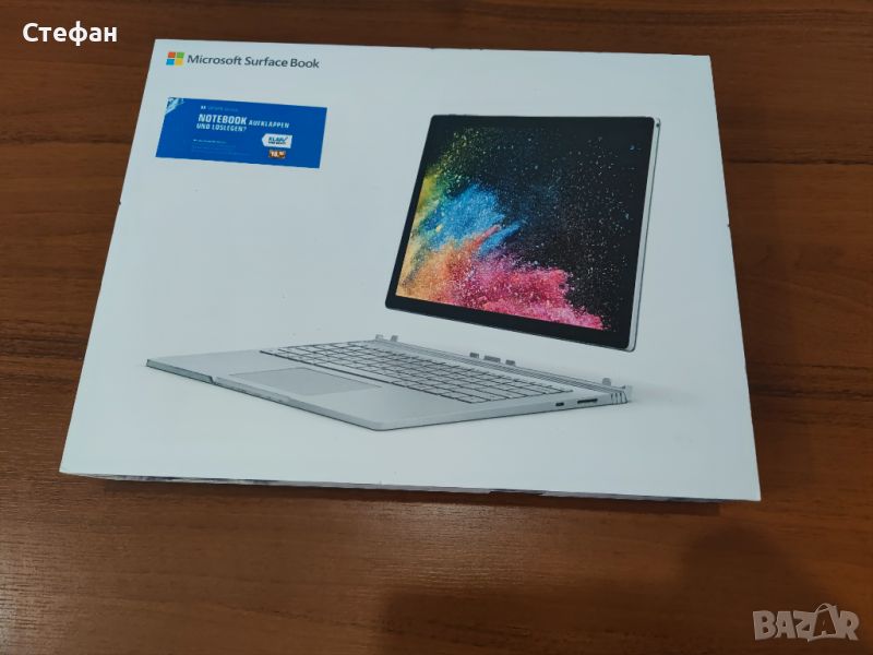 Microsoft Surface Book 2 13.5" (Intel Core i5-8350U, 8GB RAM, 256GB ssd), снимка 1