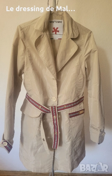 Тренч на Who's who, снимка 1