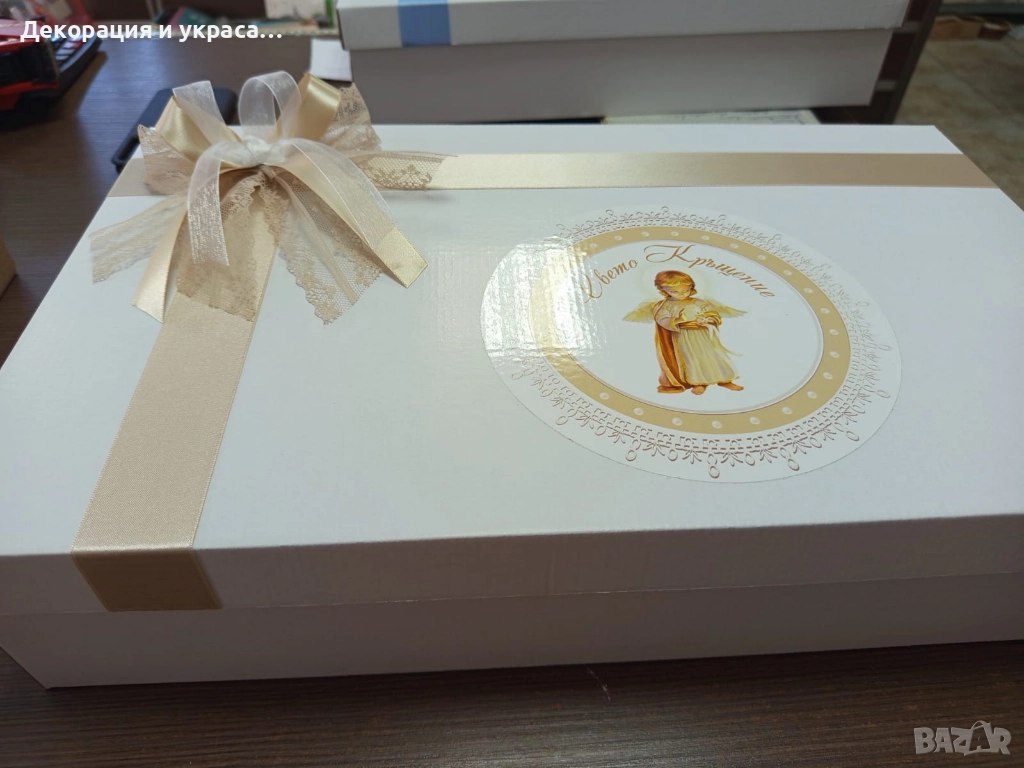 Голяма кутия за аксесоарите на  Кръщене , снимка 1