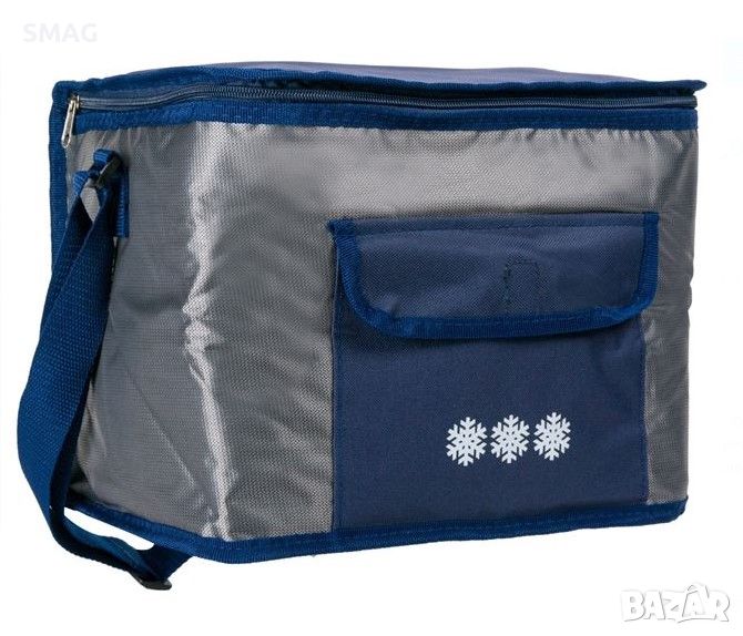 Изотермална чанта тъмно синя 31х24х20см - 14л, снимка 1