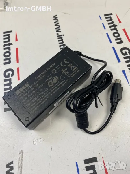 Оригинален  AC адаптер 24V 2.5A 60W 3PIN MOSO MSA-Z2500IS24.0-60W-Q , снимка 1