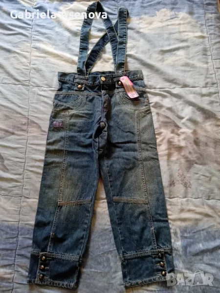 Ново дънково гащеризонче, снимка 1