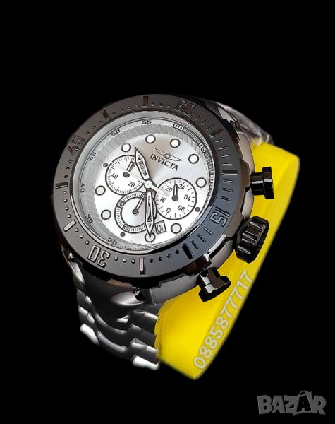 часовник INVICTA Thunderbolt Silver 52 mm, НОВ , снимка 1