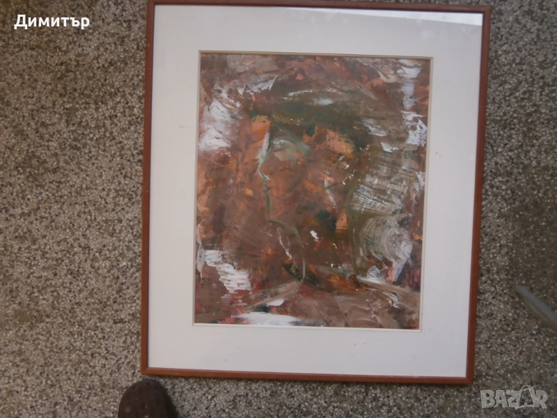 Маслен портрет 62х70см., снимка 1