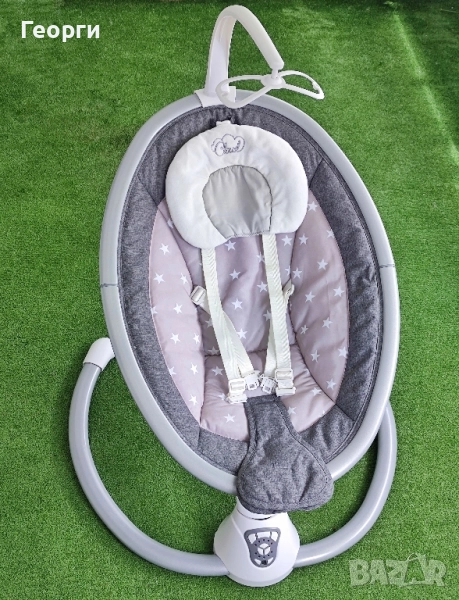 Електрическа бебешка люлка Cangoroo Clowd, снимка 1