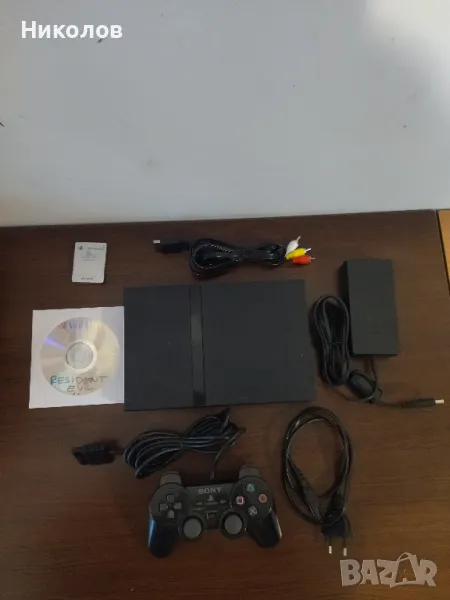 Продавам конзола Playstation 2 Slim (PS2),хакната, снимка 1