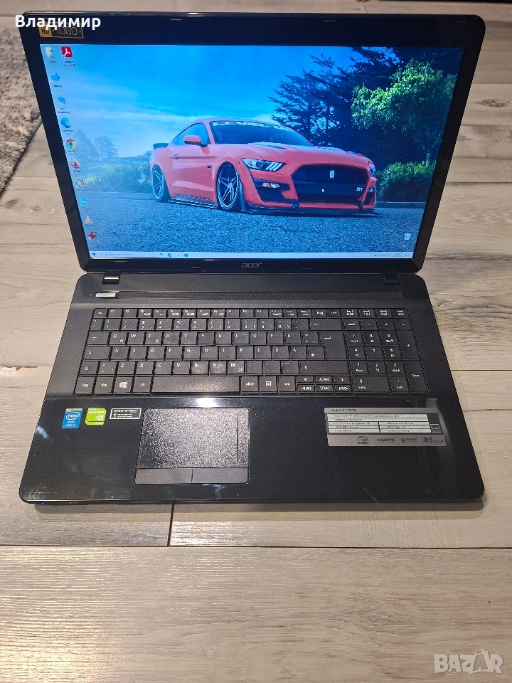 Acer Aspire E1 772G-i5 4200M/8гб/128гб msata+1TB/Nvidia 820M-2гб, снимка 1