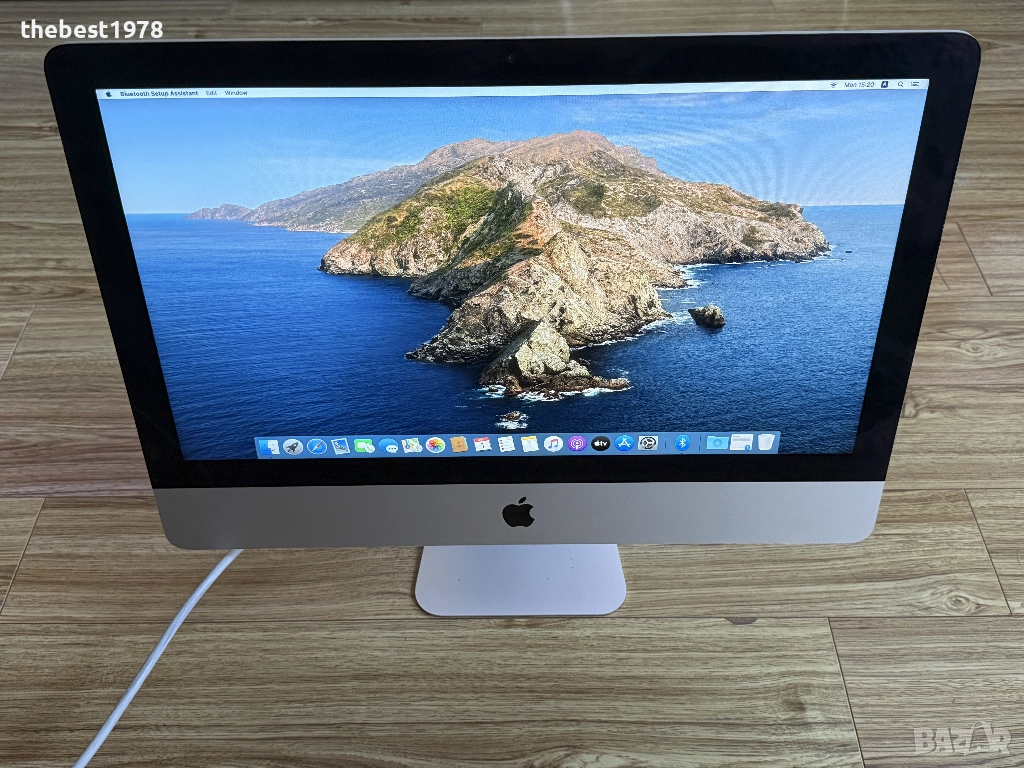 Apple iMac 21.5 2013`Core i5-4570R/16GB RAM/512GB SSD/Intel Iris, снимка 1