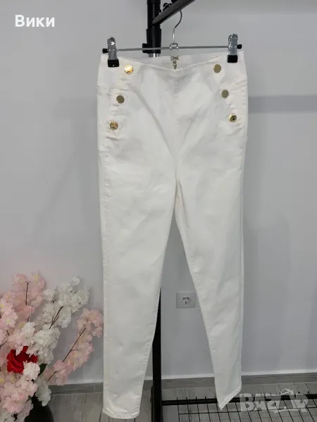 Дънки/панталон с висока талия, снимка 1