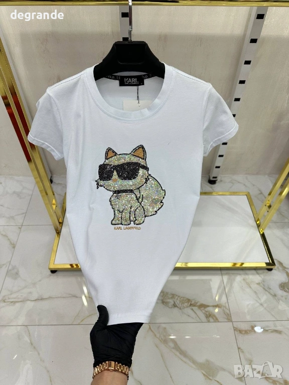 Нов Модел Дамска Тениска Karl Lagerfeld, снимка 1