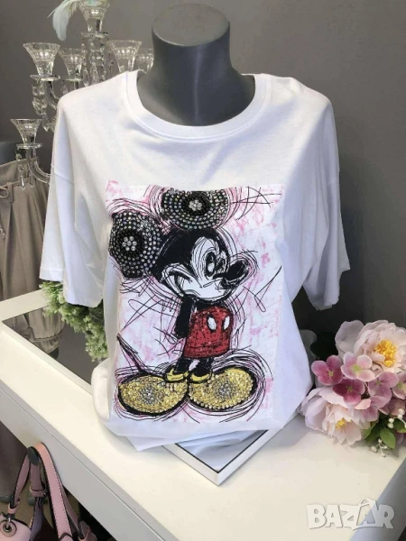 овърсайз тениска Miki , снимка 1