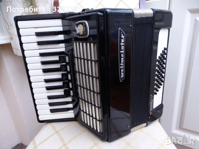 Акордеон Велтмайстер Стела 40 баса – перфектно състояние