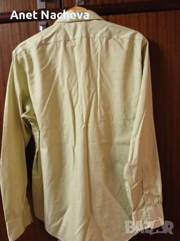 Мъжка риза CALVIN KLEIN резедава, леко рае, снимка 3 - Ризи - 46324061