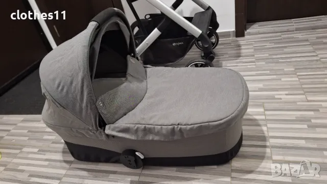 Бебешка количка Cybex Balios S Lux + зимен кош Cot S, снимка 10 - Детски колички - 47555583